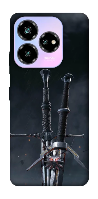 Чохол на ZTE Nubia V60 Desing Мечі Ведьмака фото 1 з 1