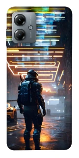 Чохол на Motorola Moto G14 Cyber character фото 1 з 1