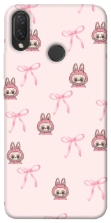 Чехол на Huawei P Smart+ (nova 3i) Pink bows and Labubus фото 1 из 1