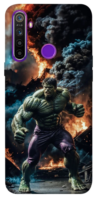 Чехол на Realme 5 Hulk v2 фото 1 из 1