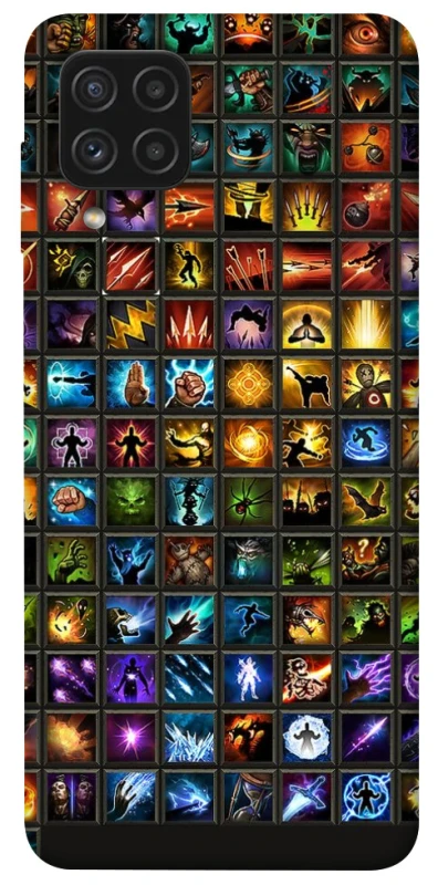 Чохол на Samsung Galaxy A22 4G Abilities menu ver.3 фото 1 з 1