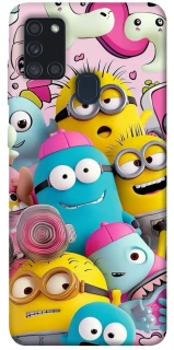 Чохол на Samsung Galaxy A21s Minions ver.1 фото 1 з 1