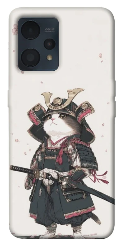 Чохол на Realme 9 4G / 9 Pro+ Samurai Cat Warrior фото 1 з 1