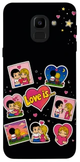 Чохол на Samsung J600F Galaxy J6 (2018) Love is фото 1 з 1
