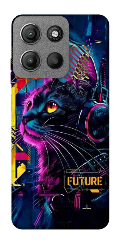 Чохол на Motorola Moto G15 4G Cyber Cat v2 фото 1 з 1