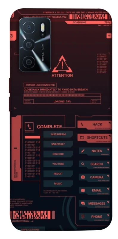 Чохол на Oppo A16s / A16 Attention фото 1 з 1