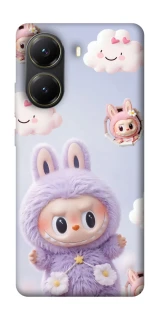 Чехол на Xiaomi Poco X7 Pro Labubu & clouds фото 1 из 1