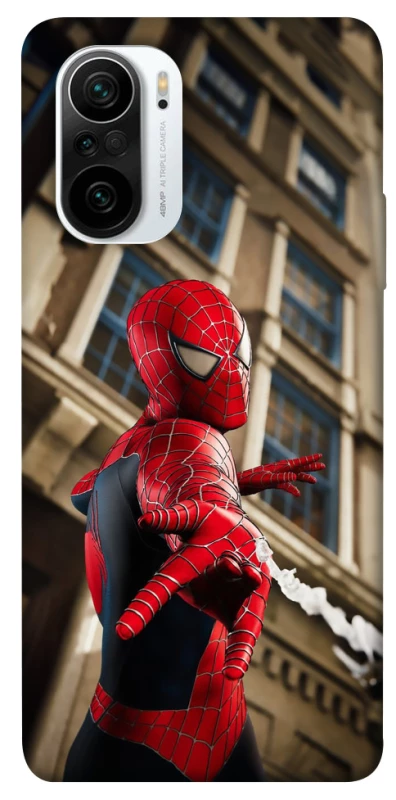 Чехол на Xiaomi Redmi K40 / K40 Pro / K40 Pro+ / Poco F3 Spiderman фото 1 из 1