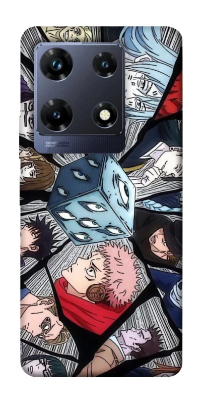 Чохол на Infinix Note 30 Pro jujutsu kaisen v4 фото 1 з 1