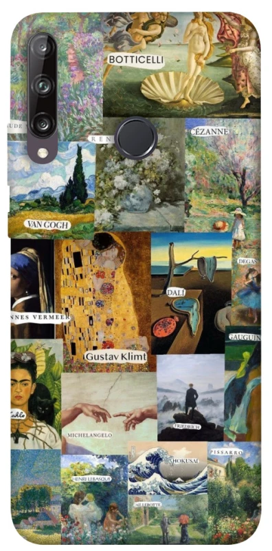 Чехол на Huawei P40 Lite E Art collage ver.8 фото 1 из 1