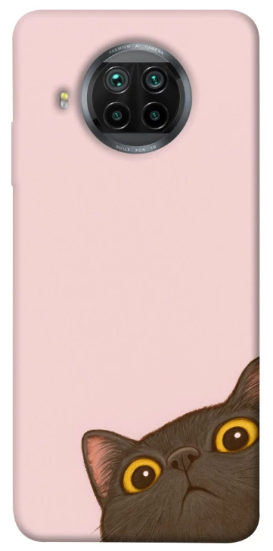 Чохол на Xiaomi Mi 10T Lite / Redmi Note 9 Pro 5G Peeping cat фото 1 з 1
