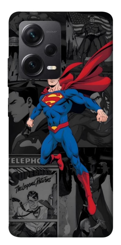 Чехол на Xiaomi Redmi Note 12 Pro+ 5G superman comics фото 1 из 1