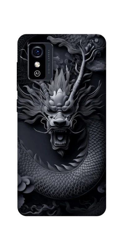 Чохол на ZTE Blade L9 black dragon фото 1 з 1