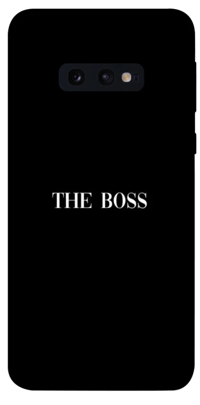 Чохол на Samsung Galaxy S10e The boss фото 1 з 1