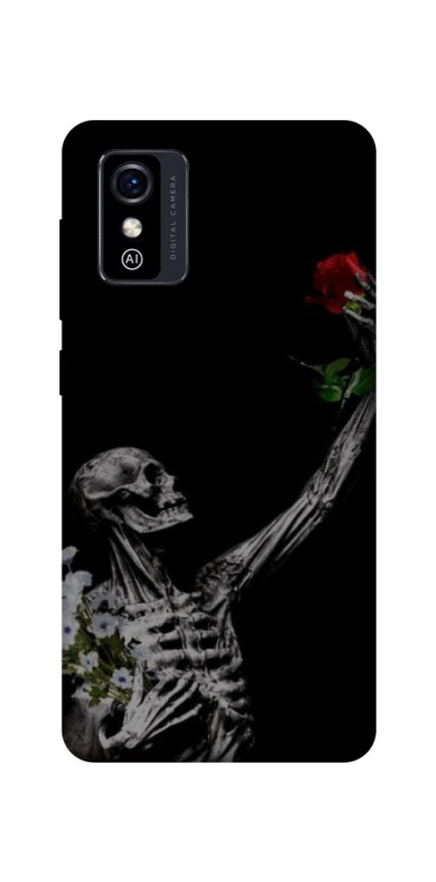Чохол на ZTE Blade L9 Skeleton vs Rose фото 1 з 1