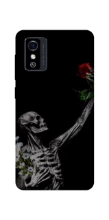 Чехол на ZTE Blade L9 Skeleton vs Rose фото 1 из 1