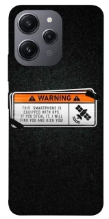 Чехол на Xiaomi Redmi 12 Warning фото 1 из 1
