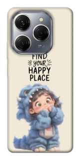 Чохол на TECNO Spark 20 Pro Happy Place фото 1 з 1