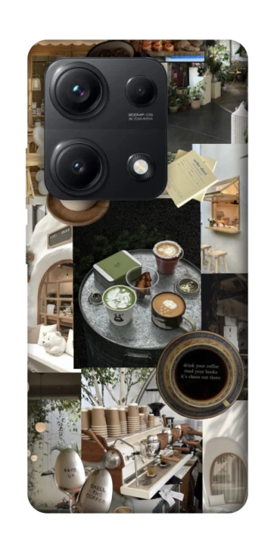 Чехол на Xiaomi Redmi Note 14S Coffee collage ver.4 фото 1 из 1