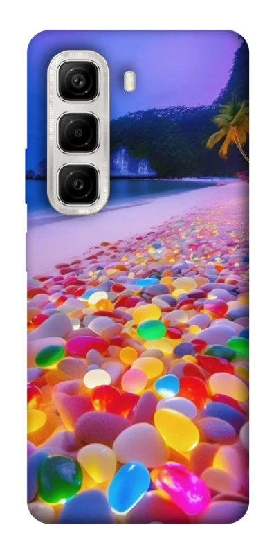Чохол на Infinix Hot 50 4G Каміння світиться на березі фото 1 з 1