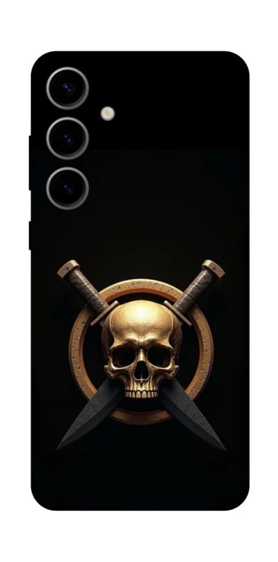 Чохол на Samsung Galaxy S25 Golden Skull фото 1 з 1