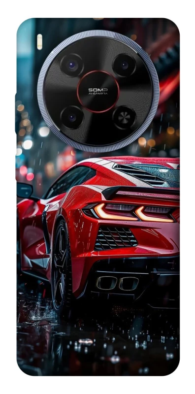 Чехол на ZTE Blade V70 Max Red sports car фото 1 из 1