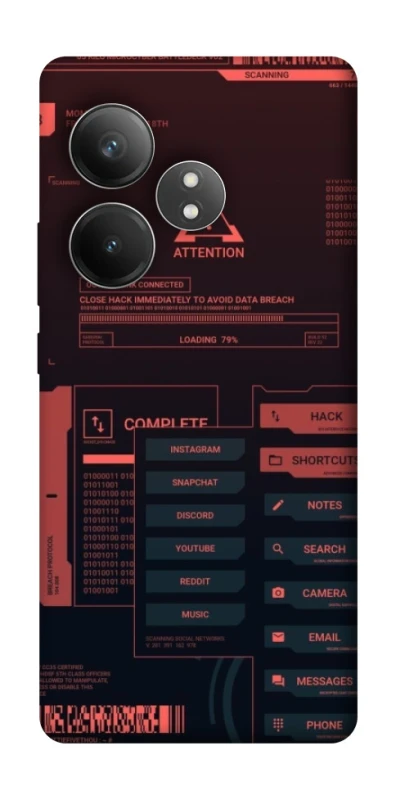 Чехол на Realme GT Neo 6 Attention фото 1 из 1