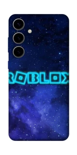 Чехол на Samsung Galaxy S25 FE Roblox Space Logo Blue фото 1 из 1