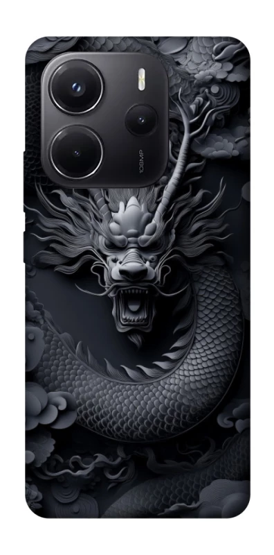 Чехол на Xiaomi Redmi Note 14 5G black dragon фото 1 из 1