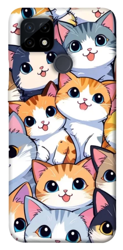 Чохол на Realme C21 Cute Cat v2 фото 1 з 1