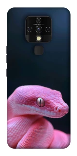 Чохол на TECNO Camon 16 SE Рожева змія фото 1 з 1
