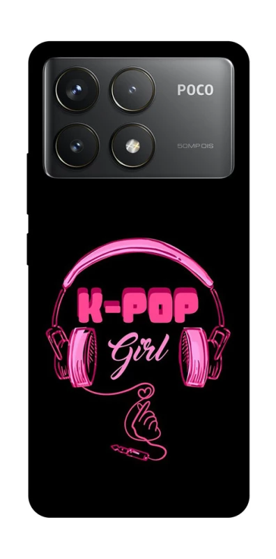 Чохол на Xiaomi Poco F6 Pro K-pop girl фото 1 з 1