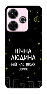 Чехол на Xiaomi Redmi 13 4G Нічна людина фото 1 из 1