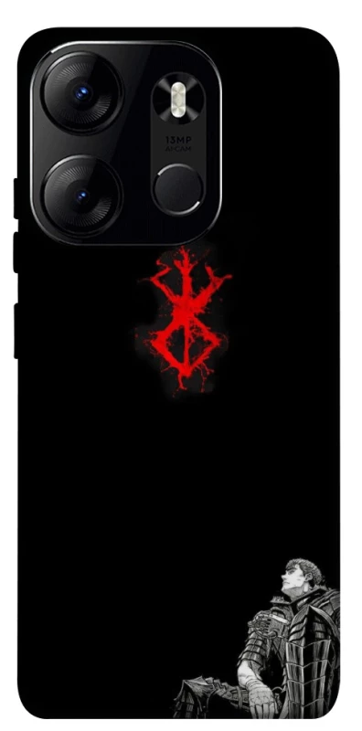 Чохол на Tecno Spark Go 2023 berserk black фото 1 з 1
