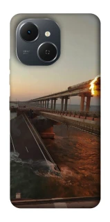 Чехол на TECNO Spark 40C Крымский мост устал фото 1 из 1