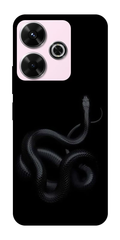 Чехол на Xiaomi Poco M6 4G Black snake фото 1 из 1