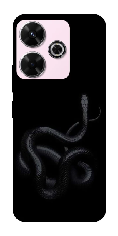 Чехол на Xiaomi Redmi 13 4G Black snake фото 1 из 1