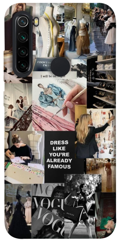 Чехол на Xiaomi Redmi Note 8 Fashion collage ver.11 фото 1 из 1