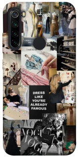 Чохол на Xiaomi Redmi Note 8 Fashion collage ver.11 фото 1 з 1