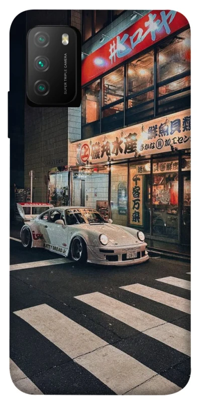 Чехол на Xiaomi Poco M3 Tokyo Porsche фото 1 из 1