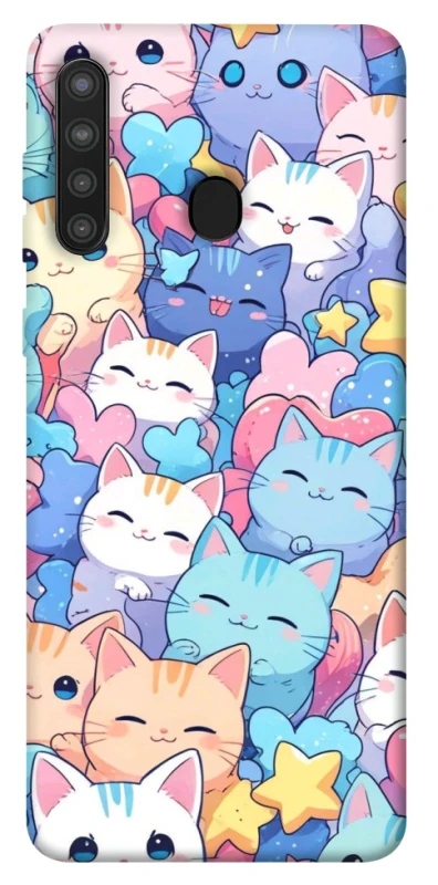 Чохол на Samsung Galaxy A21 Funny Kittens ver.3 фото 1 з 1