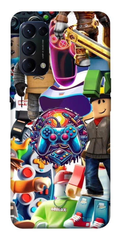 Чохол на Oppo Reno 5 4G Roblox controller chaos фото 1 з 1