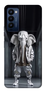 Чехол на TECNO Camon 18 Pro Слон v2 фото 1 из 1