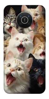 Чохол на Nokia X10 / X20 Коти фото 1 з 1