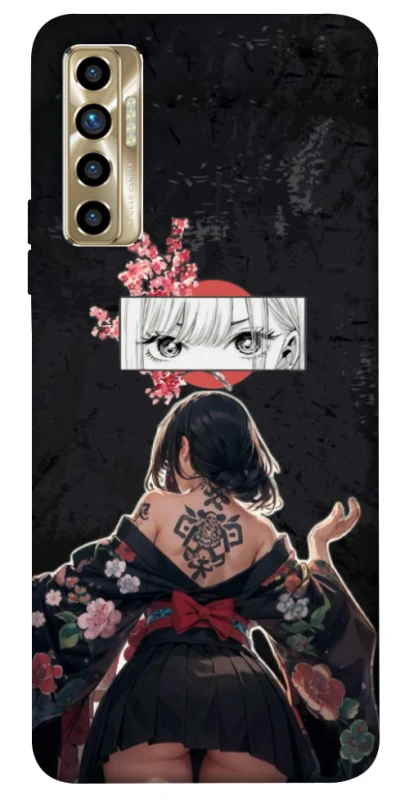 Чехол на TECNO Camon 17P She is Japanese фото 1 из 1