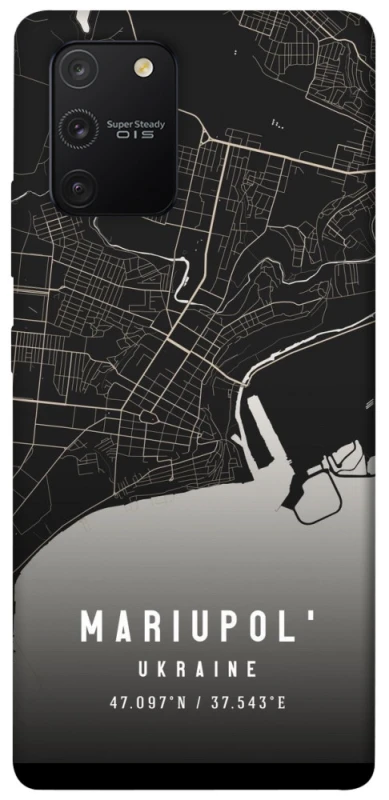 Чехол на Samsung Galaxy S10 Lite Mariupol map фото 1 из 1