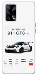 Чехол на Oppo A74 4G Porsche 911 GT3 фото 1 из 1