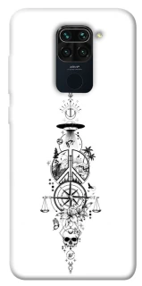 Чехол на Xiaomi Redmi Note 9 / Redmi 10X Tattoo ver.7 фото 1 из 1