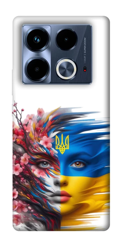 Чохол на Infinix Note 40 4G Flowering Ukraine фото 1 з 1
