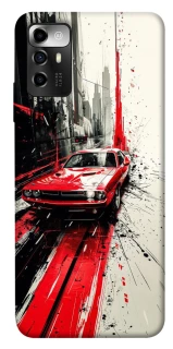 Чехол на ZTE Blade V40 Vita Painted Mustang фото 1 из 1